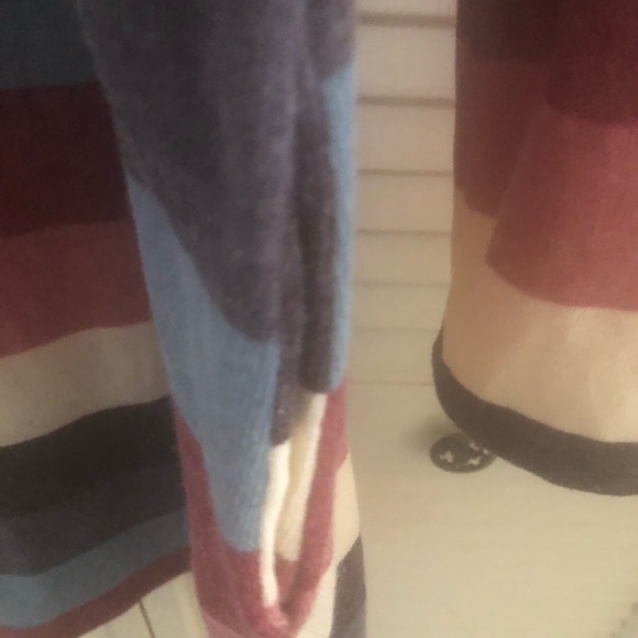 Sweet Lovely Knit Dress Pockets Long Sleeve Stripe XL Style SD 191099 - Picture 6 of 8